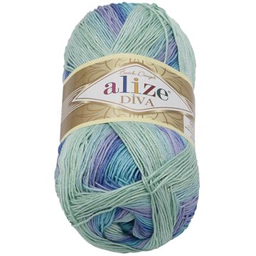 

DIVA batik 100g - 1767 modrá, tyrkysová