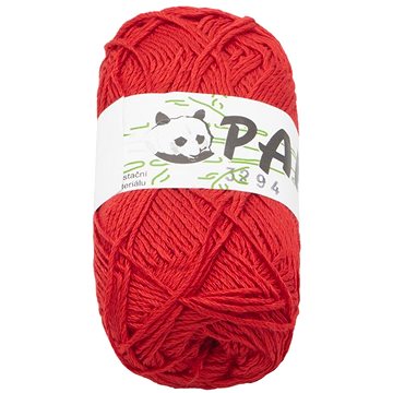 

PANDA bambus 50g - 3294 tm.červená