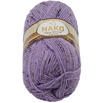 

Tweed 100g - 6888 fialová s nopky