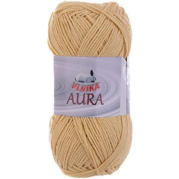 

VLNIKA Příze Aura 100 g - 902 vanilková