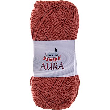

VLNIKA Příze Aura 100 g - 908 cihlová