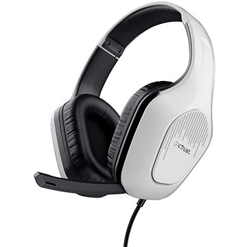 

Trust GXT415W ZIROX Headset White - bílá
