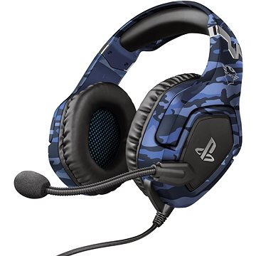 Trust GXT 488 Forze PS4 Blue - Herní sluchátka