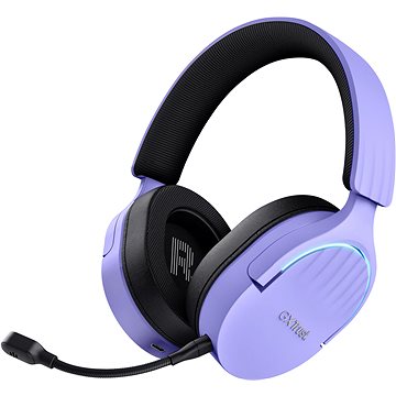 

Trust GXT491P FAYZO Wireless Headset Purple - fialová