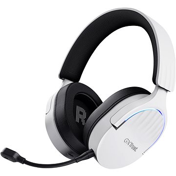 

Trust GXT491W FAYZO Wireless Headset White - bílá