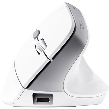 

Trust BAYO II Ergonomic Wireless Mouse White - bílá