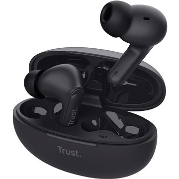 

Trust YAVI BT ENC Earbuds Black - černá