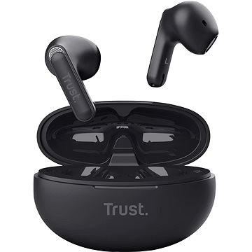 

Trust YAVI BT ENC Earphones Black - černá