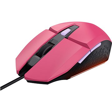 

Trust GXT109P FELOX Gaming Mouse Pink - růžová