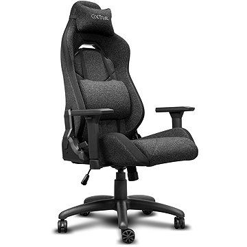 Trust GXT723 RUYA Premium Fabric Gaming Chair Grey - šedá