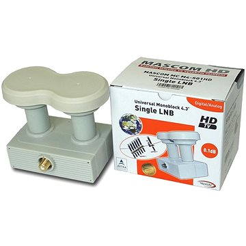 

LNB Mascom Monoblock Single MCM4S01HD Gold 4.3°