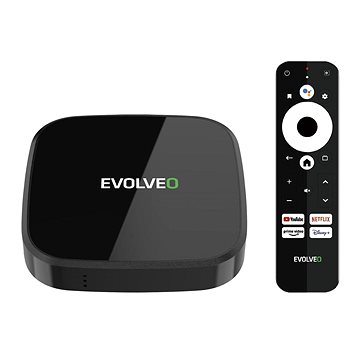 

EVOLVEO MultiMedia Box A4, 4k Ultra HD, 32 GB, Android 11
