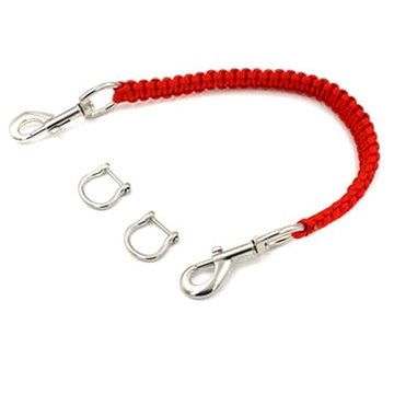 

JTLine se šňůrkou foto lanyard červená