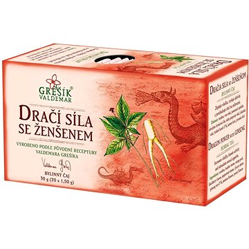 

Grešík Valdemar Dračí síla se ženšenem 20 n.s.