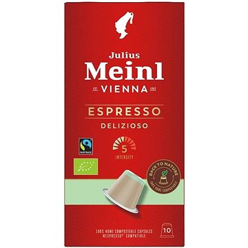 

Julius Meinl Nespresso kompostovatelné kapsle Espresso Delizioso (10x 5.6 g / box)