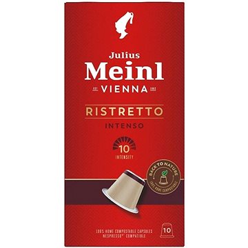 

Julius Meinl Nespresso kompostovatelné kapsle Ristretto Intenso (10x 5.6 g / box)