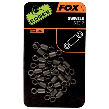

FOX Edges Swivels Standard Velikost 7 20ks