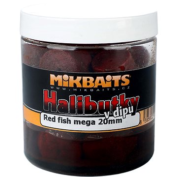 

Mikbaits Halibutky v dipu Red fish 20mm 250ml
