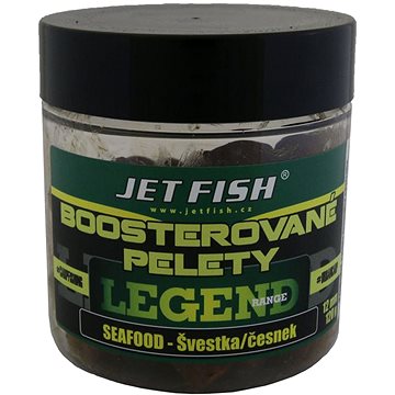 

Jet Fish Boosterované pelety Legend Seafood + Švestka/Česnek 12mm 120g
