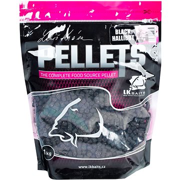 

LK Baits Salt Black Hallibut Pellets 8mm 1kg
