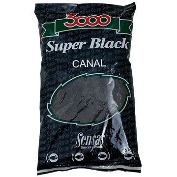 

Sensas 3000 Super Black Canal (Kanál-černá) 1kg
