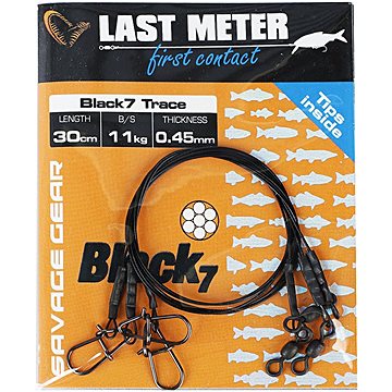 

Savage Gear Black7 Trace 0,45mm 11kg 30cm 3ks
