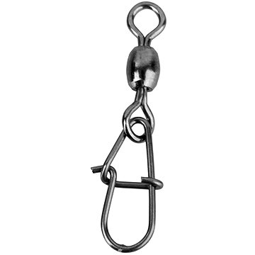 

Savage Gear Obratlík s karabinkou Eggsnap Swivel S Velikost 4 22kg 10ks