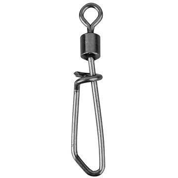 

Savage Gear Obratlík s karabinkou Spin Swivel M Velikost 6 26kg 10ks