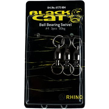 

Black Cat Ball Bearing Swivel Velikost 4 90kg 3ks