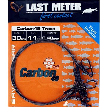 

Savage Gear Carbon49 Trace 0,48mm 11kg 30cm 3ks