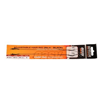 

Mivardi Adjustable hair rig EASY Velikost 4 Černý