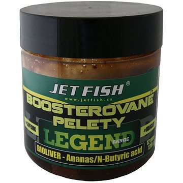 

Jet Fish Boosterované pelety Legend Bioliver + Ananas/N-Butric Acid 12mm 120g