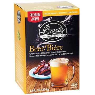 

Bradley Smoker - Brikety Premium Beer 48ks