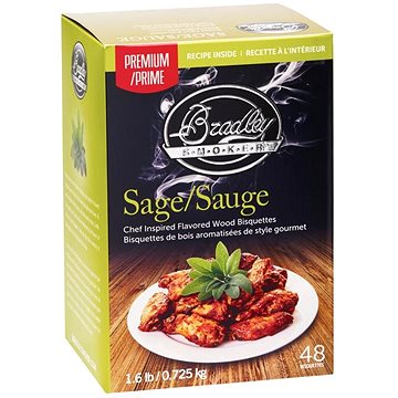 

Bradley Smoker - Brikety Premium Sage 48ks