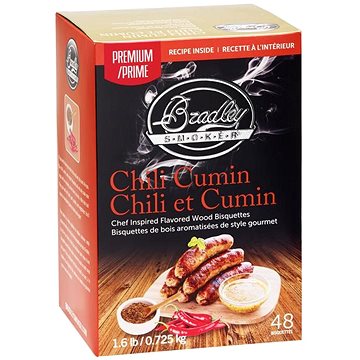 

Bradley Smoker - Brikety Premium Chilli Cumin 48ks