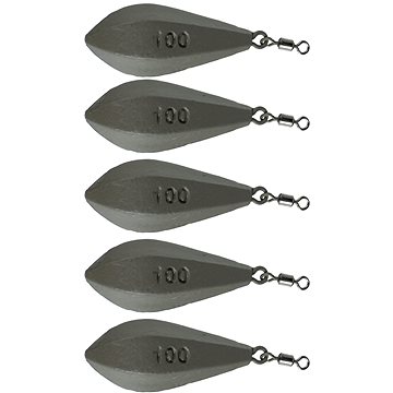 

Suretti Olovo torpedo s očkem a obratlíkem 100g Barvené 5ks
