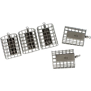 

Suretti Krmítko hranaté s obratlíkem 10g 33x20x39mm 5ks
