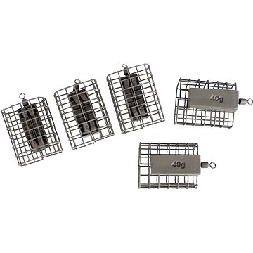 

Suretti Krmítko hranaté s obratlíkem 40g 33x20x39mm 5ks