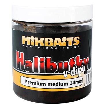 

Mikbaits Halibutky v dipu Premium 14mm 250ml