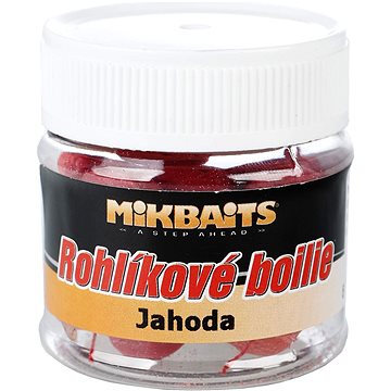 

Mikbaits Rohlíkové boilie Jahoda 50ml