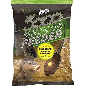 

Sensas 3000 Method Feeder Carpe Yellow 1kg