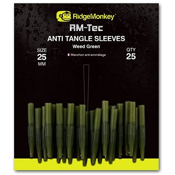 

RidgeMonkey RM-Tec Anti Tangle Sleeves 25mm Zelený 25ks