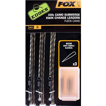 

FOX Camo Submerge Leaders Kwik Change 30lb 3ks