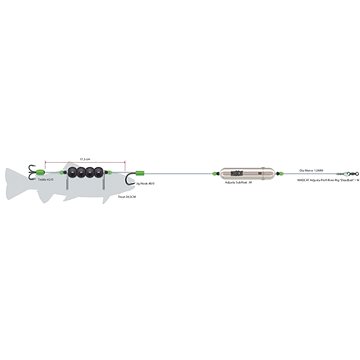 

MADCAT Adjusta Profi River Rig "Deadbait" M 40g 180cm