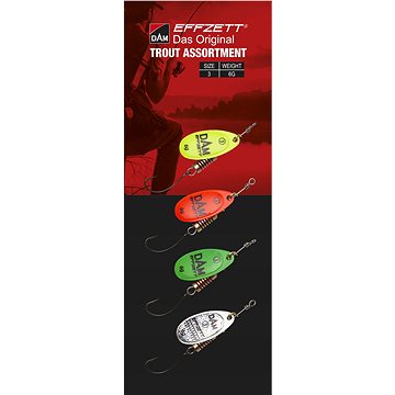 

Effzett Spinner Assortment Trout 6g Velikost 3 4ks