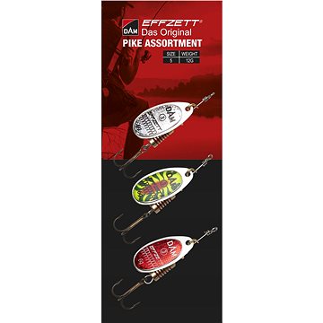 

Effzett Spinner Assortment Pike 12g Velikost 5 3ks