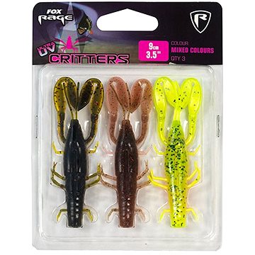 

FOX Rage Critters 9cm UV Mixed Colours 3ks