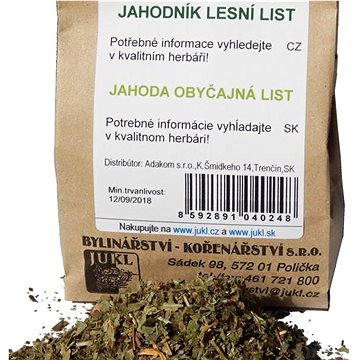 

Jukl Jahodník lesní list, 50 g