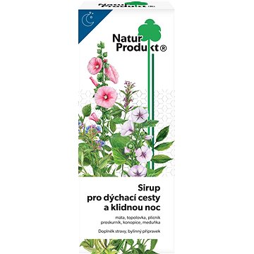 

Naturprodukt Sirup pro dýchací cesty a klidnou noc 200ml