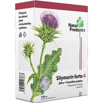 

Silymarin forte 4 - Imunitní systém, Naturprodukt 40 tbl.